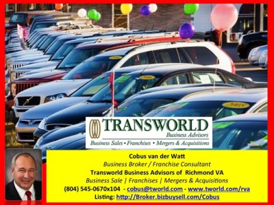 Auto Dealerships For Sale in Virginia